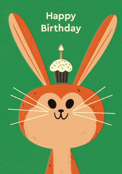 Birthday Rabbit | Single Card