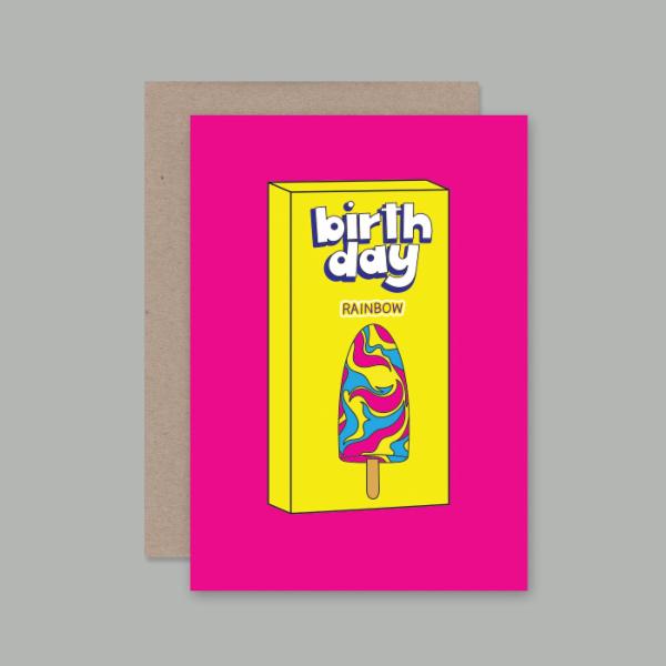 AHD Single Card - Birthday Pop