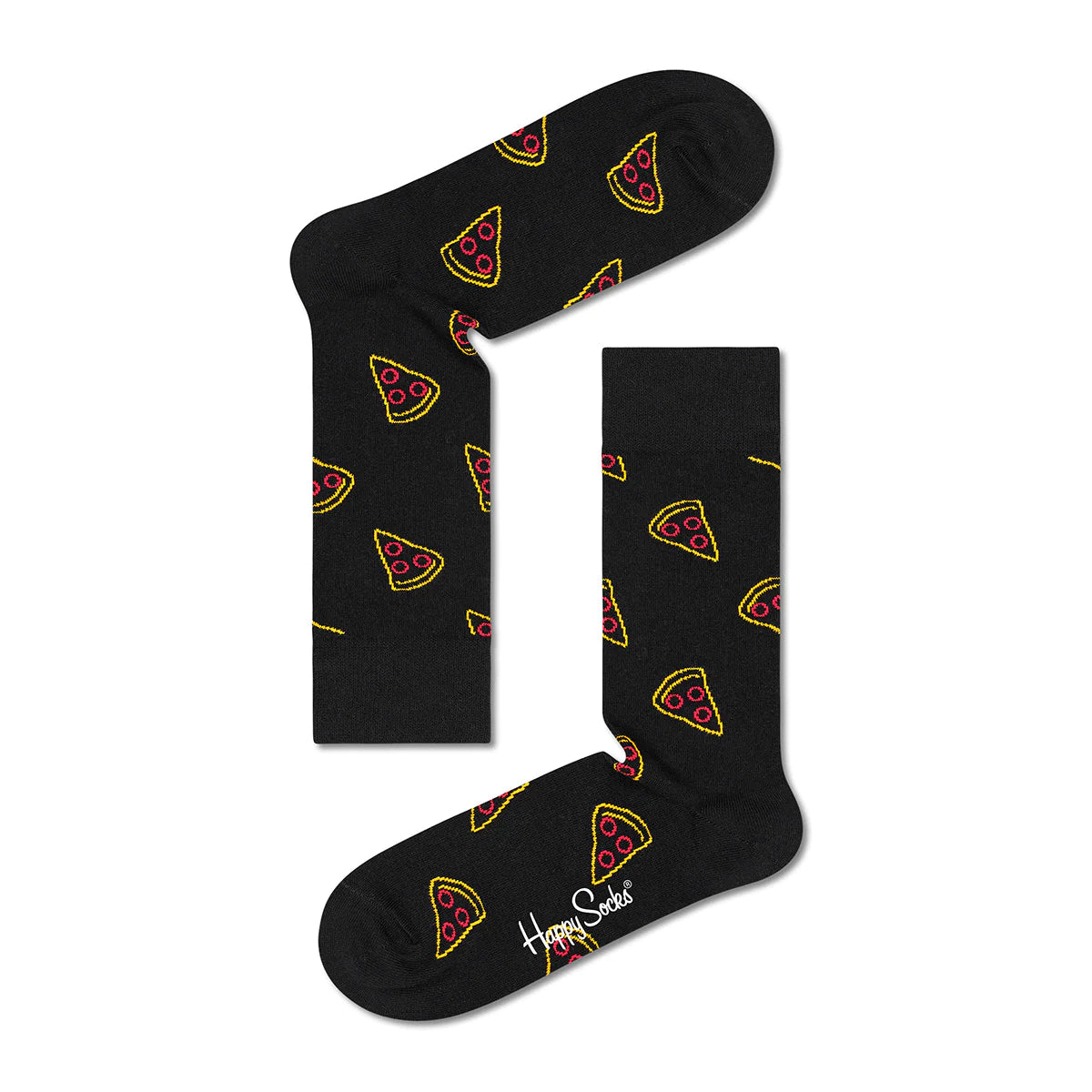 Happy Socks | Pizza Slice | Black