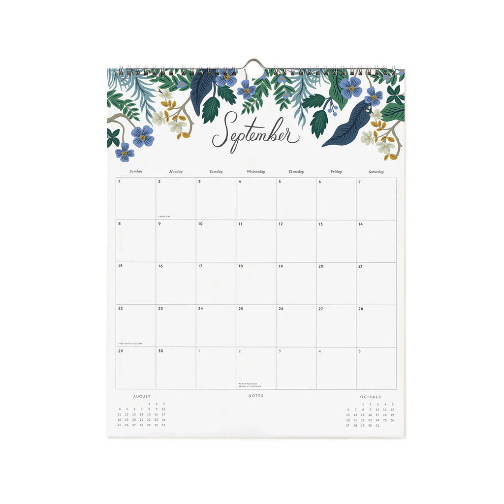 Rifle Paper Co- 2024 Appointment Calendar - Peacock