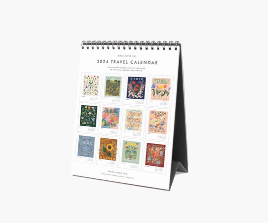 Rifle Paper Co - 2024 Desk Calendar- Fete des Plantes Floral Festival Posters