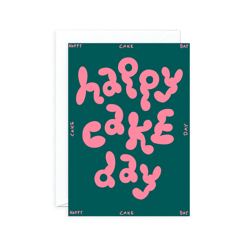 Happy Cake Day - Single Card - Micke Lindebergh Collection