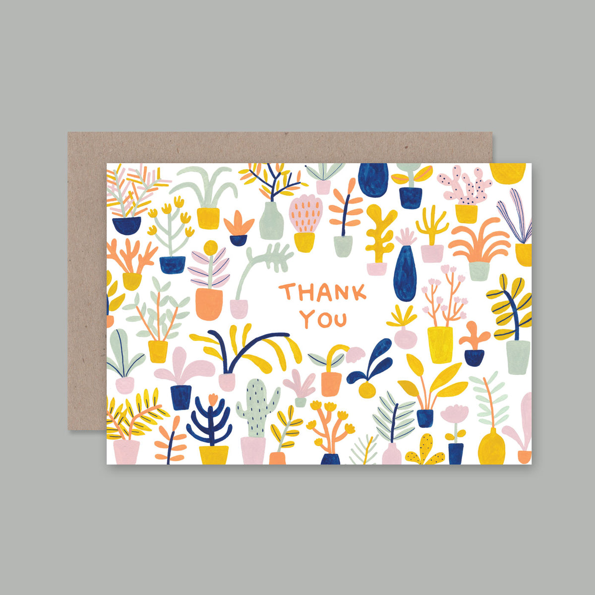 AHD CARDS - SINGLE CARD - THANK YOU FLOWERS