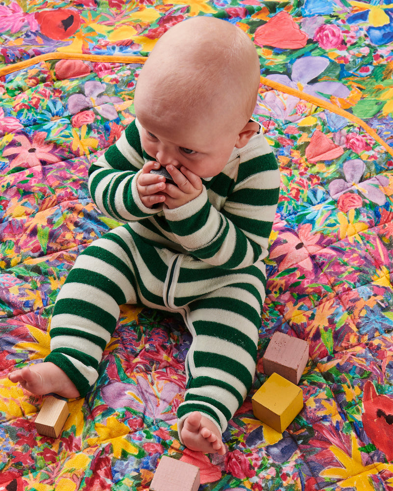 Kip&amp;Co X Ken Done Quilted Baby Play Mat | Butterfly Dreams