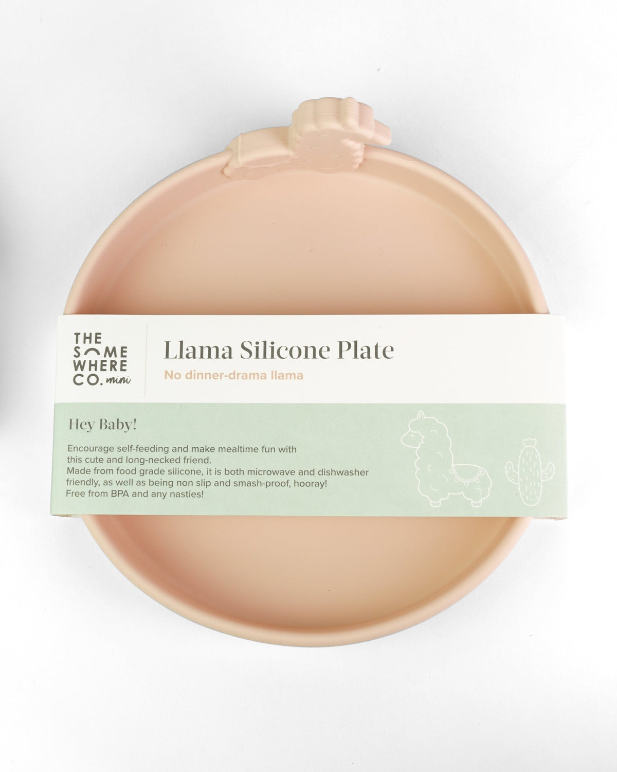 Llama Silicone Plate | Various Colours