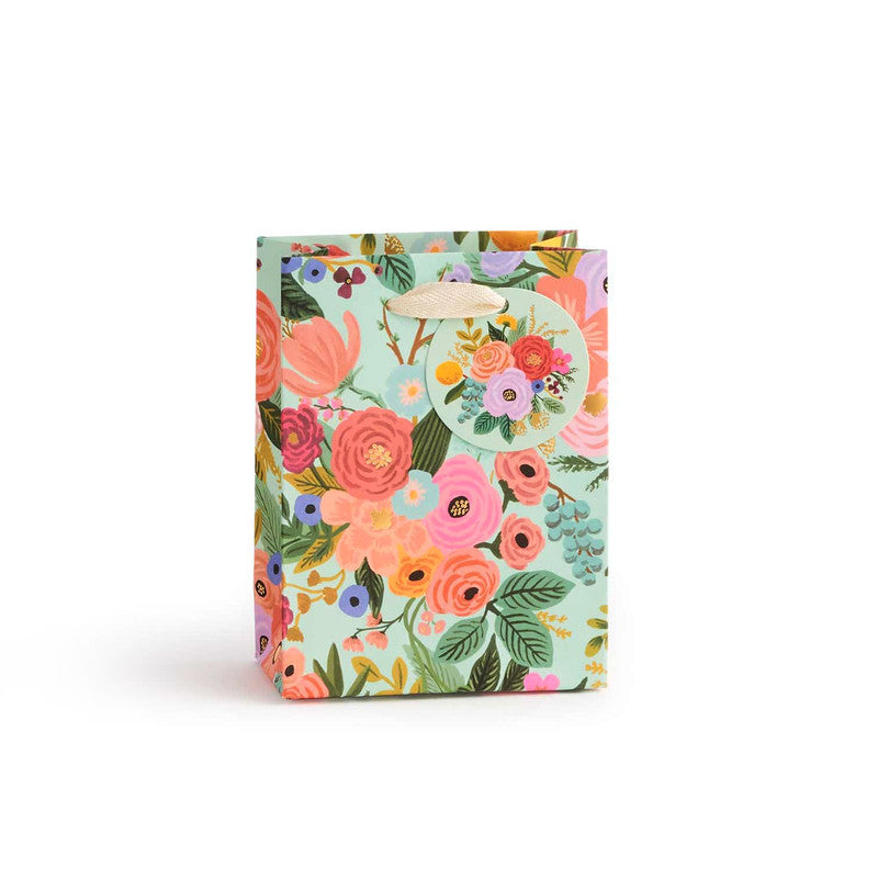 RIFLE PAPER CO - GIFT BAG - SMALL - GARDEN PARTY