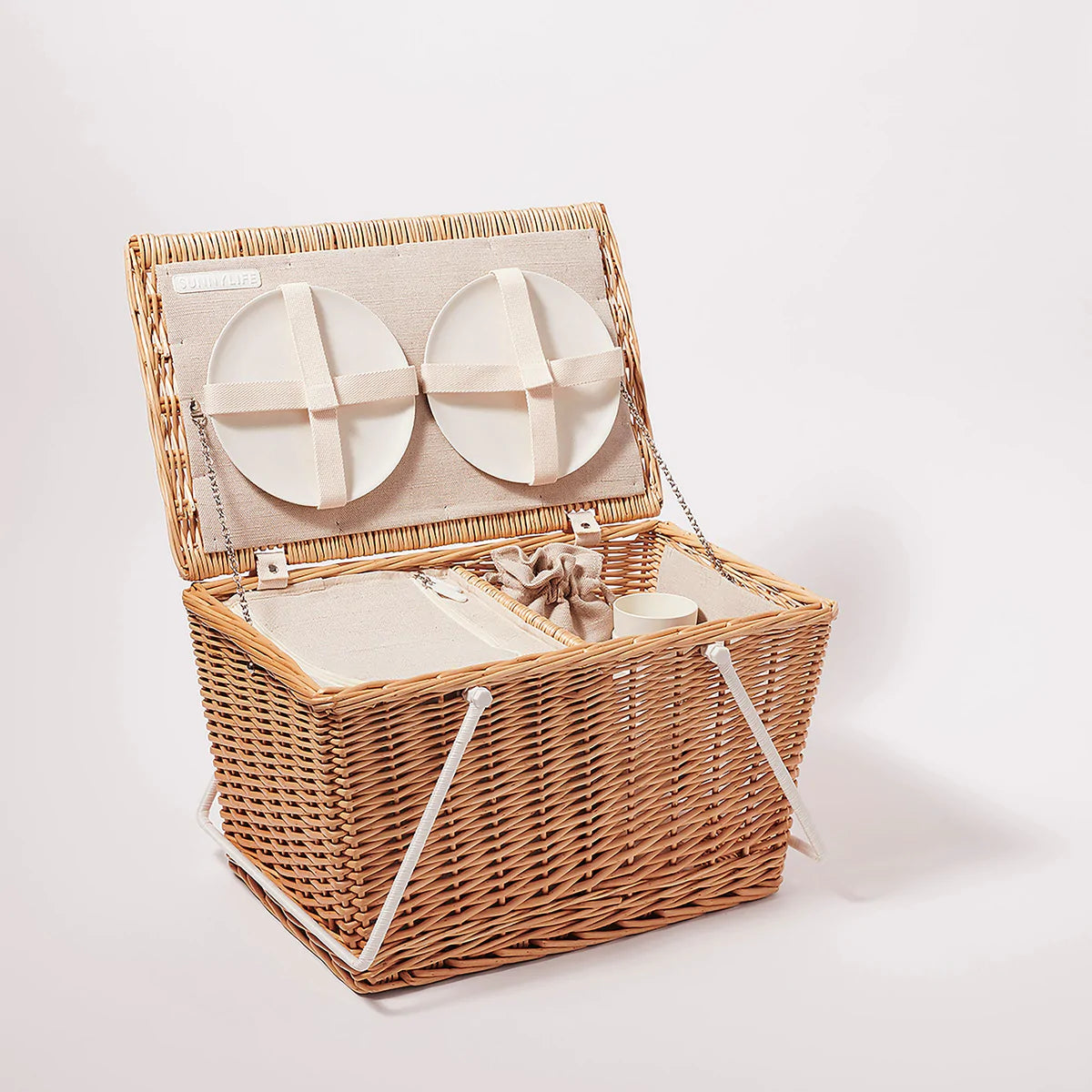 Large Picnic Cooler Basket