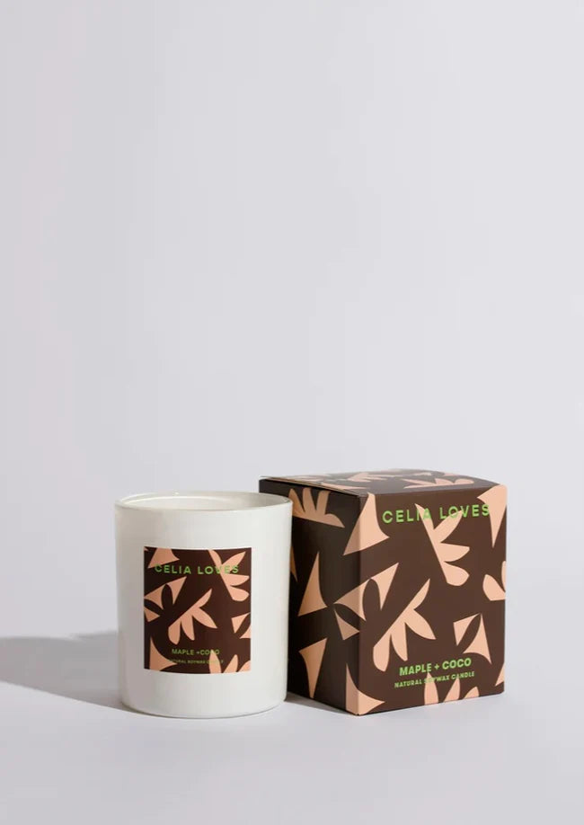 Celia Loves Maple And Coco Candle | small